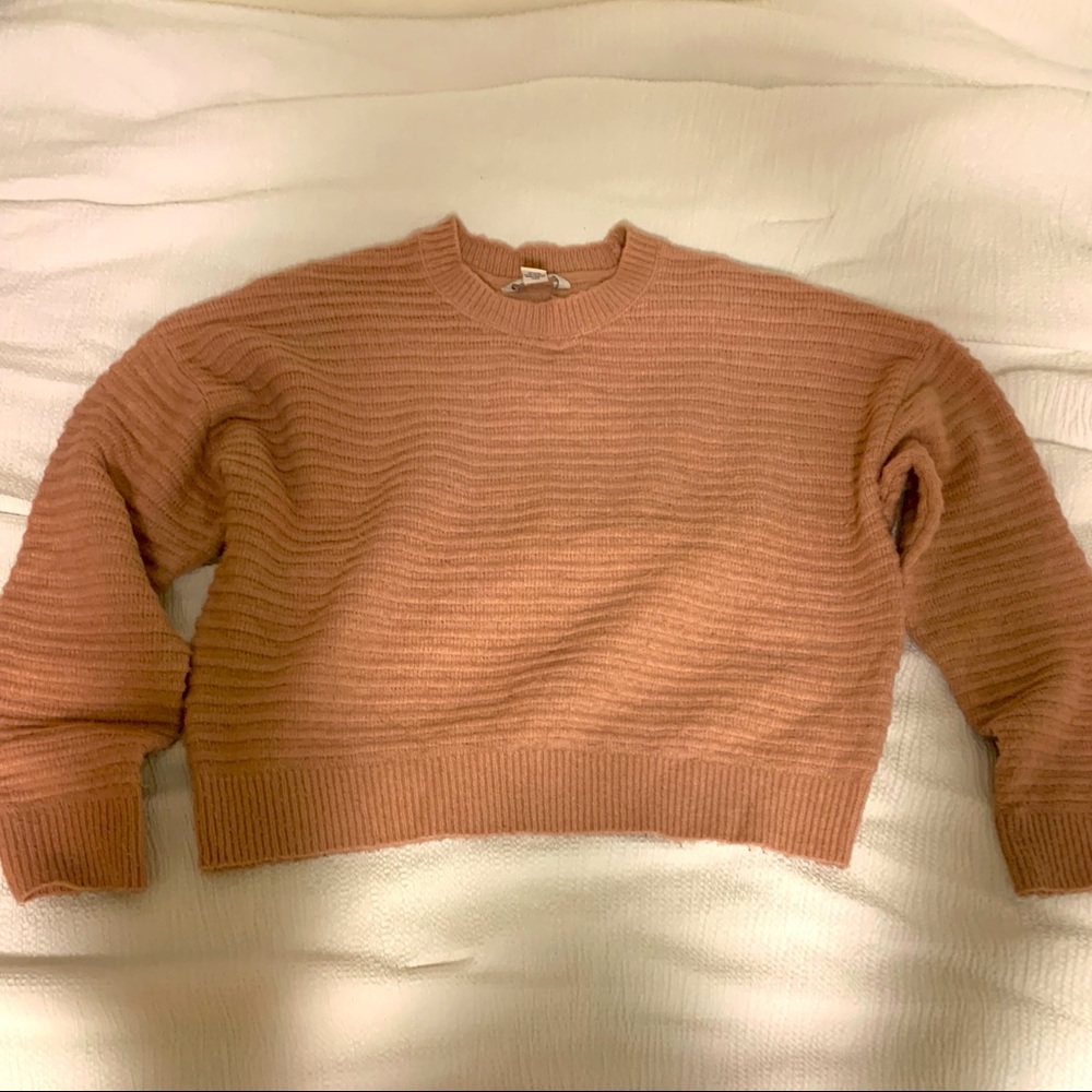 Thrifted blush pink f21 sweatshirt
